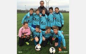 Les U13 , la dernière d'Arthur ...