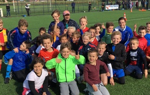 Dans le vent !! Les débutants ont repris l'entraînement ...