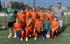 Belle victoire de nos U 13 face à l’AS Templeuve …