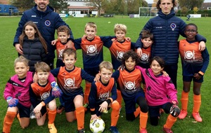 Les U9 en plateau à Baisieux …