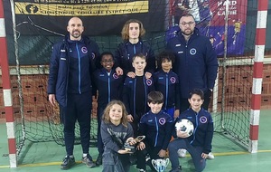 Très belle prestation des U9 de Jocelyn et Gustin à Waziers ..