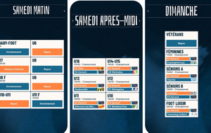 Planning 10 et 11 mai
