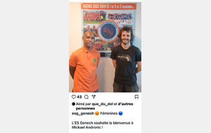 Passage de témoin pour l'équipe féminine !!