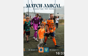 Match amical ESG R2 vs Lesquin R 2  