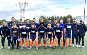 Notre équipe B a bien matrisé Halluin ….