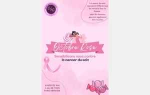 Octobre rose , agissons ….