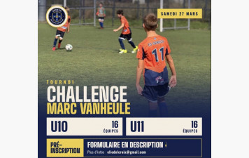 Challenge Marc Vanheule 27 et 28 mars 2027