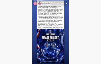 Tirage Coupe de France , le verdict est tombé