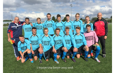 Un match prometteur de nos U19 à Cysoing ce 19 septembre ...