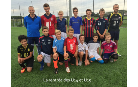 Nos U15 en coupe ce samedi 16 oct ...