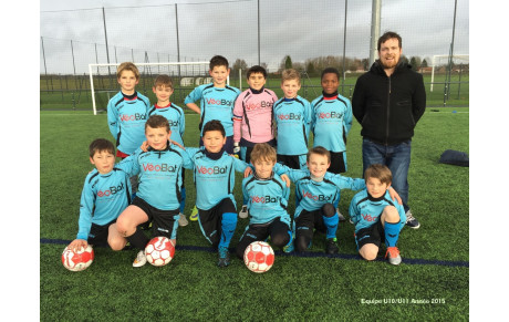 Les U10/U11 ont bravé les éléments ...