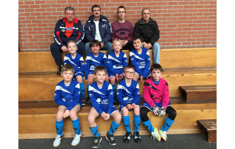 Tournoi en salle de Cysoing pour nos U8 ..