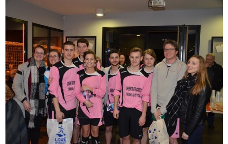 Nos joueuses mobilisées pour une bonne cause ...