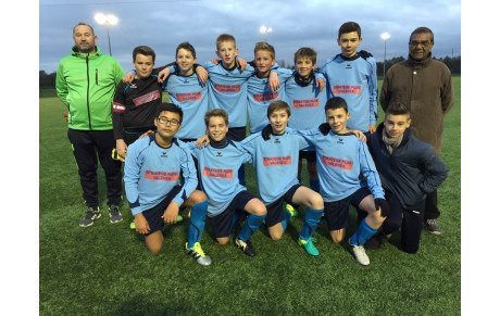 Belle victoire des U15 face à Thumeries ...