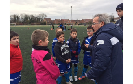 Les U9 invaincus à Templemars 