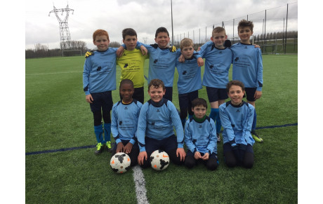 Les U11, sans démériter, laisse la victoire aux Oliveaux. ..