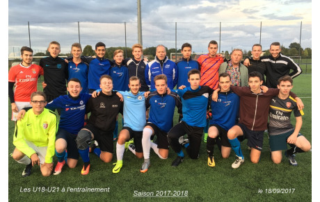 Un groupe élargi des U18 aux U21