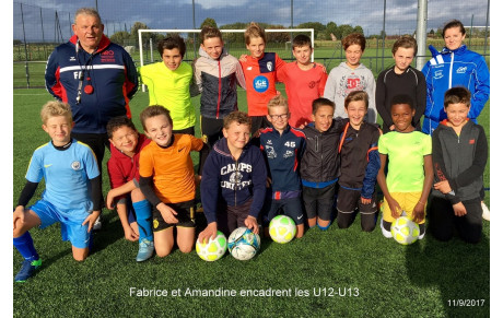 Les U13 en déplacement à Chéreng ;;;