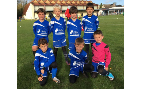 Un super plateau des U9 à Bersée....