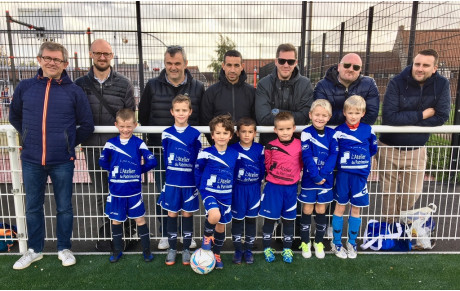 Les U8 soutenus par tous les Papas !!!
