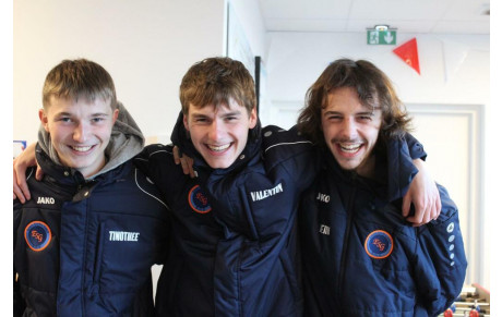 Les U 12 au top donnent le sourire à leurs coachs !!!