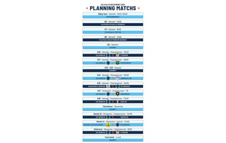 Week end 9/10 décembre