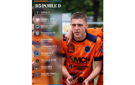 Groupe D3 Saison 2025-2026