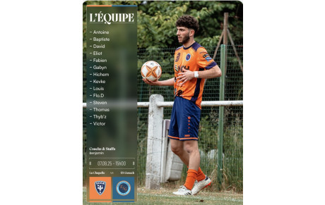 L’équipe B prête pour une belle saison …