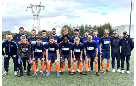 Notre équipe B a bien matrisé Halluin ….